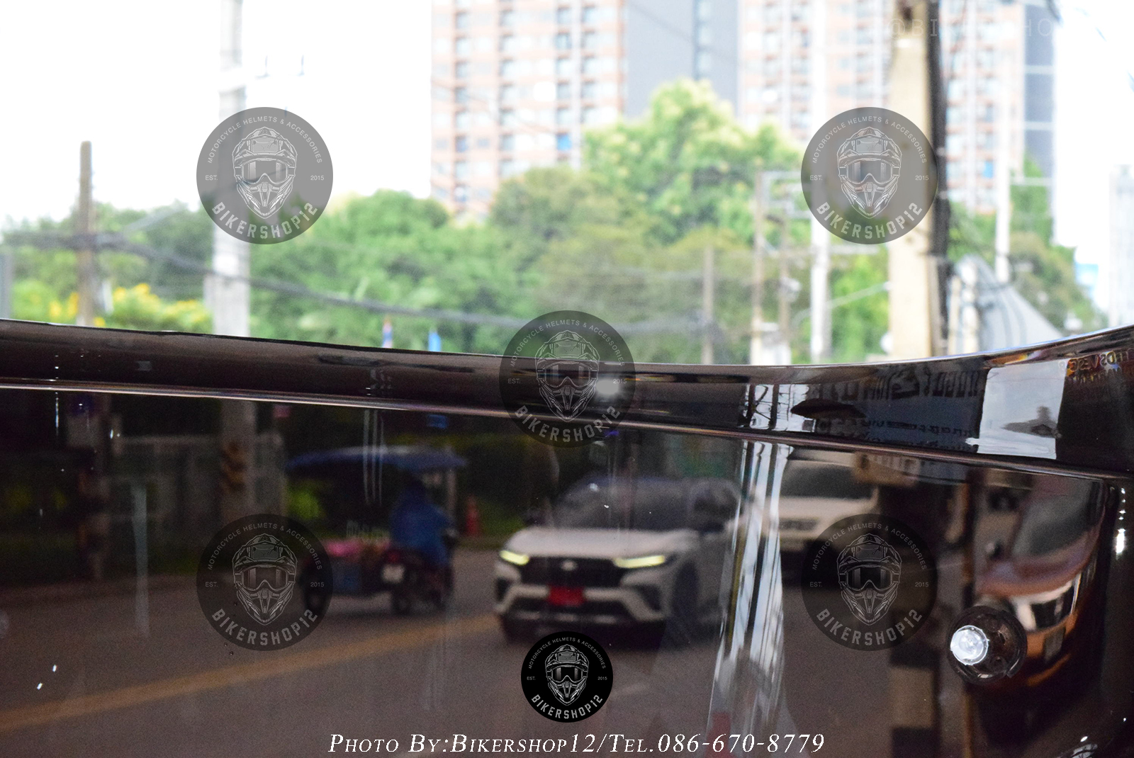 หน้ากากหมวกกันน็อค (VISOR) KYT รุ่น TT-REVO