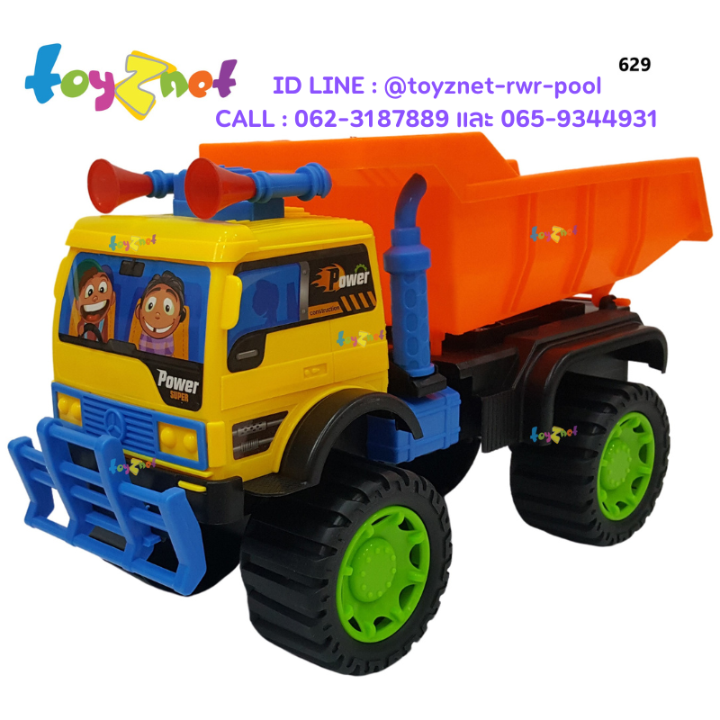 Toyznet truck scoop clay children play version no.629