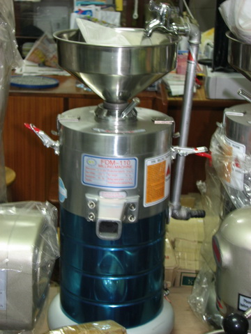 เครื่องทำน้ำเต้าหู้ แยกกากแยกน้ำ สแตนเลส FDM-110