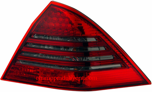 ไฟท้าย BENZ C-CLASS W203 01-07 SMOKE แดง LED