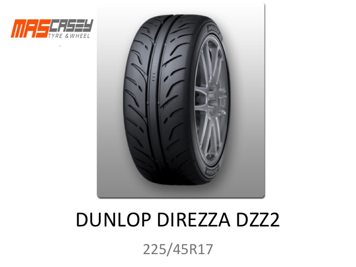 DUNLOP DIREZZA DZZ2,225/45R17