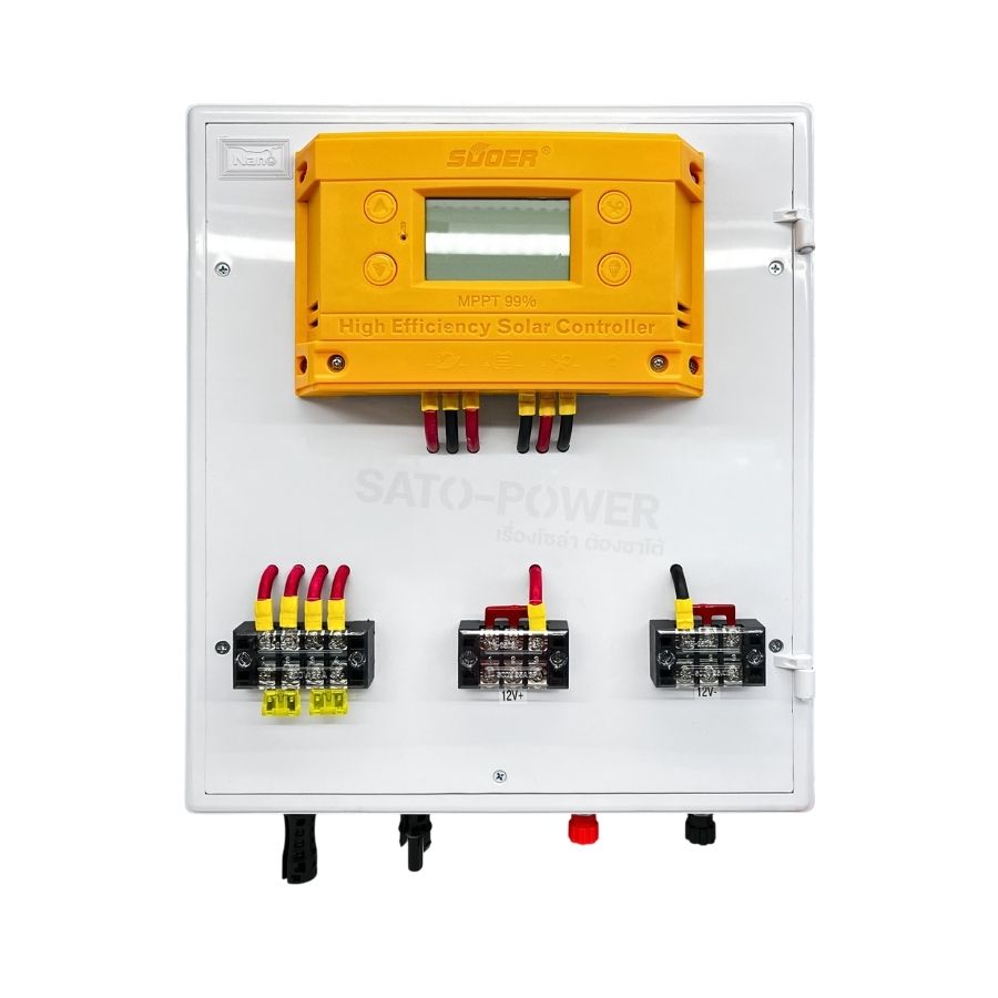 ชุดบอร์ดชาร์จแผงลอย Off-grid ไม่มีเบรกเกอร์ ST-H1210 | ST-H1220 | ST-H1230 ชุดต่อแผงโซล่าเซลล์