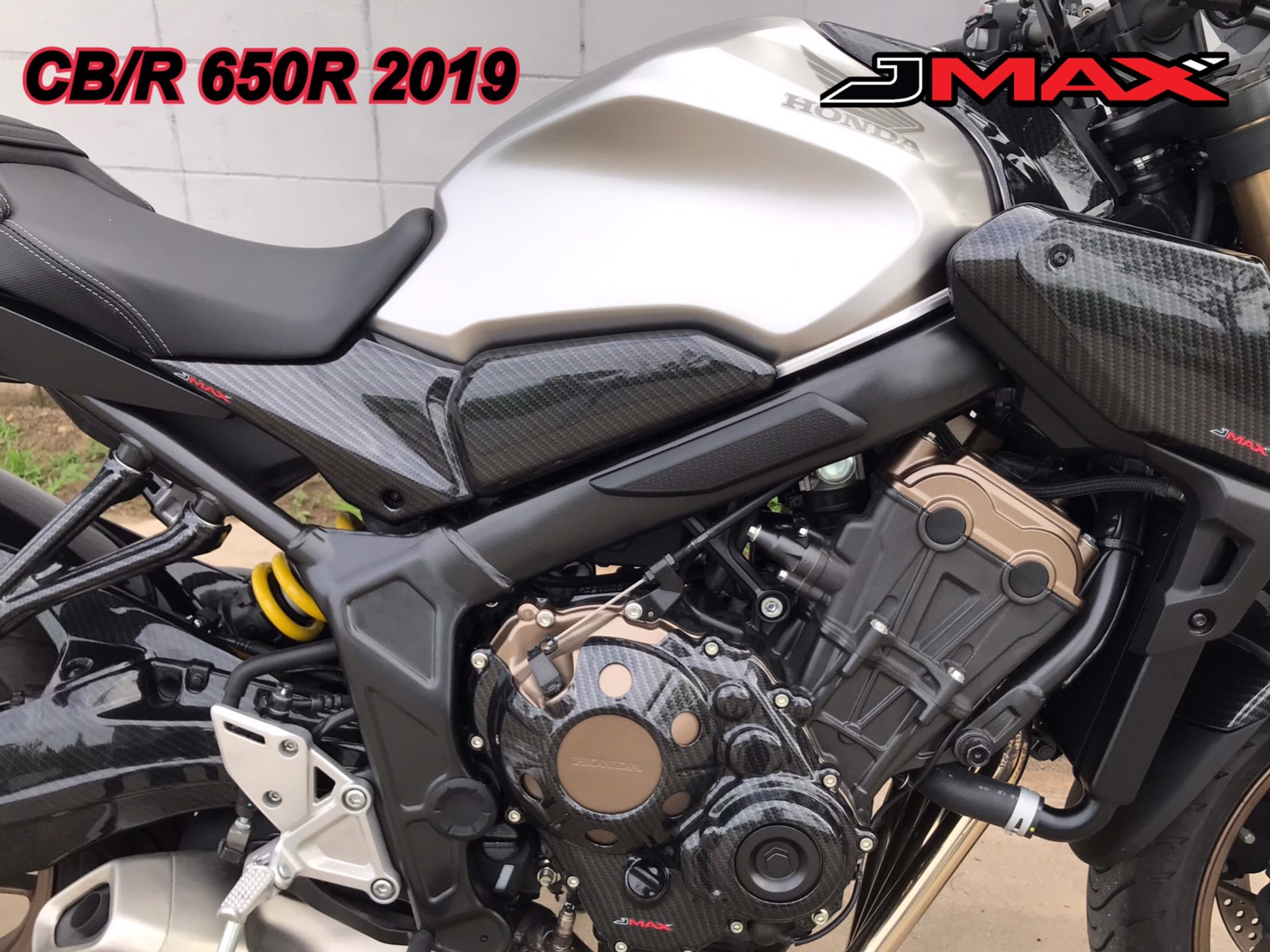 ครอบข้างเบาะ ลายฟิมล์ 6D CB 650R 2019 J-MAX ราคา1750