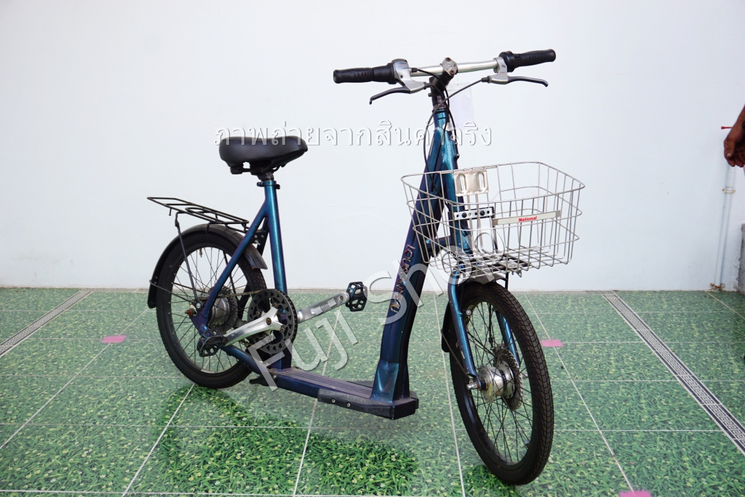 จักรยานญี่ปุ่น - ล้อ 20 นิ้ว - มีเกียร์ - อลูมิเนียม - Louis Garneau - สีน้ำเงิน [จักรยานมือสอง]