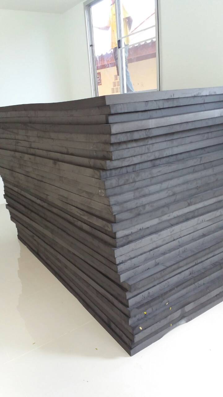 แผ่นยางeva สีดำ หนา 50 mm. ขนาด 130X240 cm.