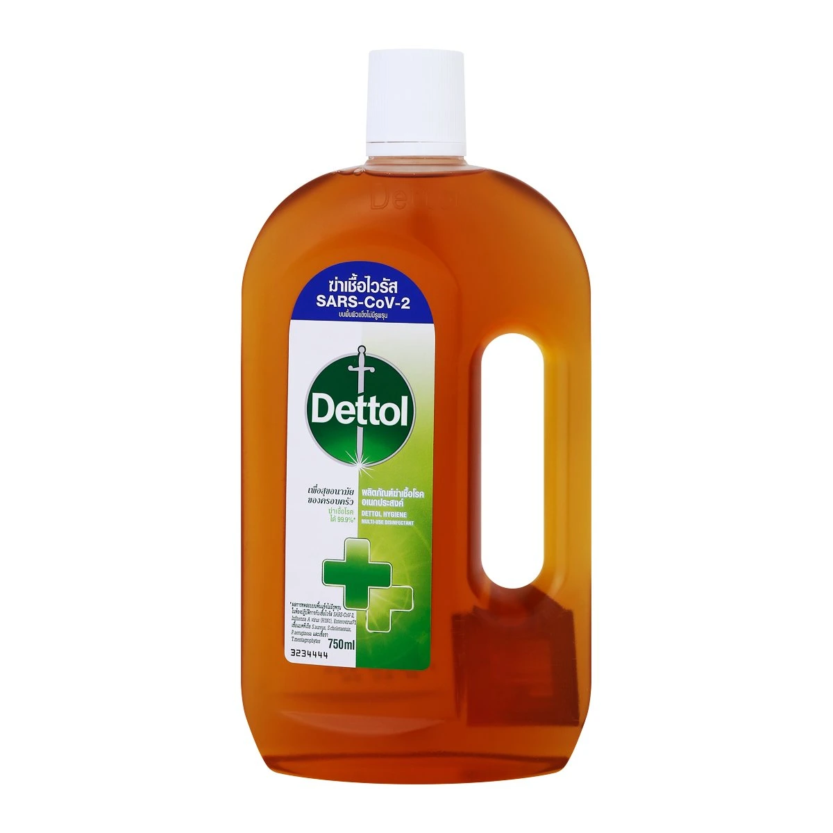 DETTOL น้ำยาทำความสะอาดฆ่าเชื้ออเนกประสงค์ เดทตอลไฮยีนมัสติยูส ทำความสะอาดพื้น 750 มล.