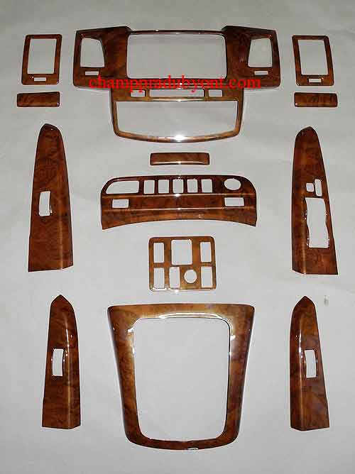 ชุดลายไม้ภายในห้องโดยสาร TOYOTA FORTUNER 11-15