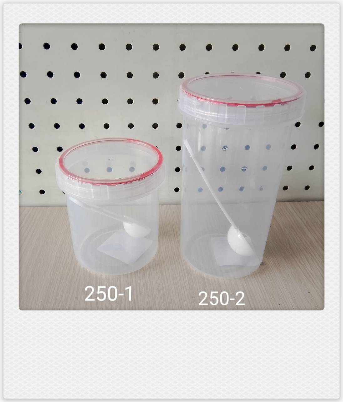 กระปุกฝาซีล 250-1 ใส.350ml.
