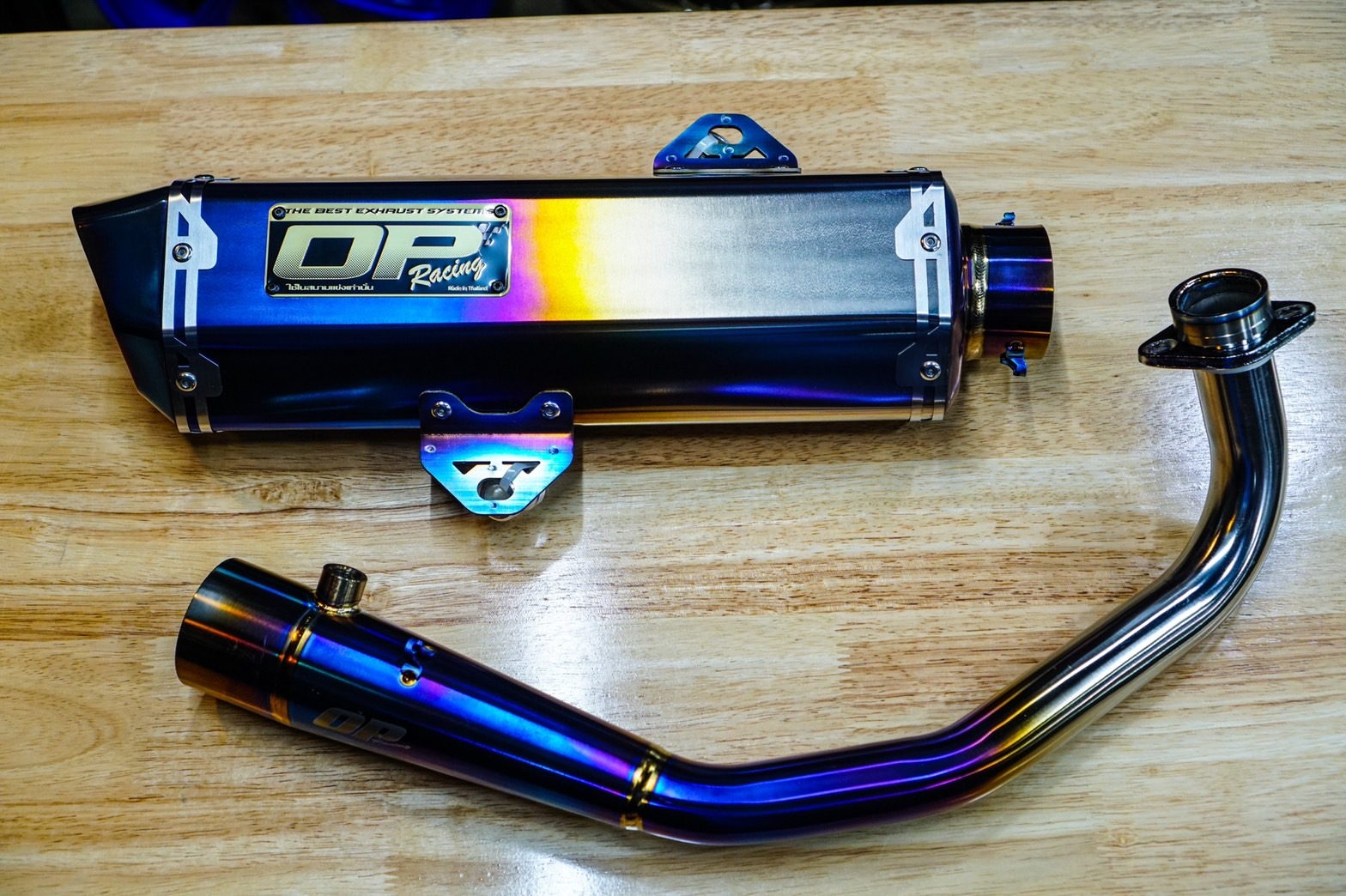 ท่อ OP racing full thaitanium HONDA Forza350 ราคา18500