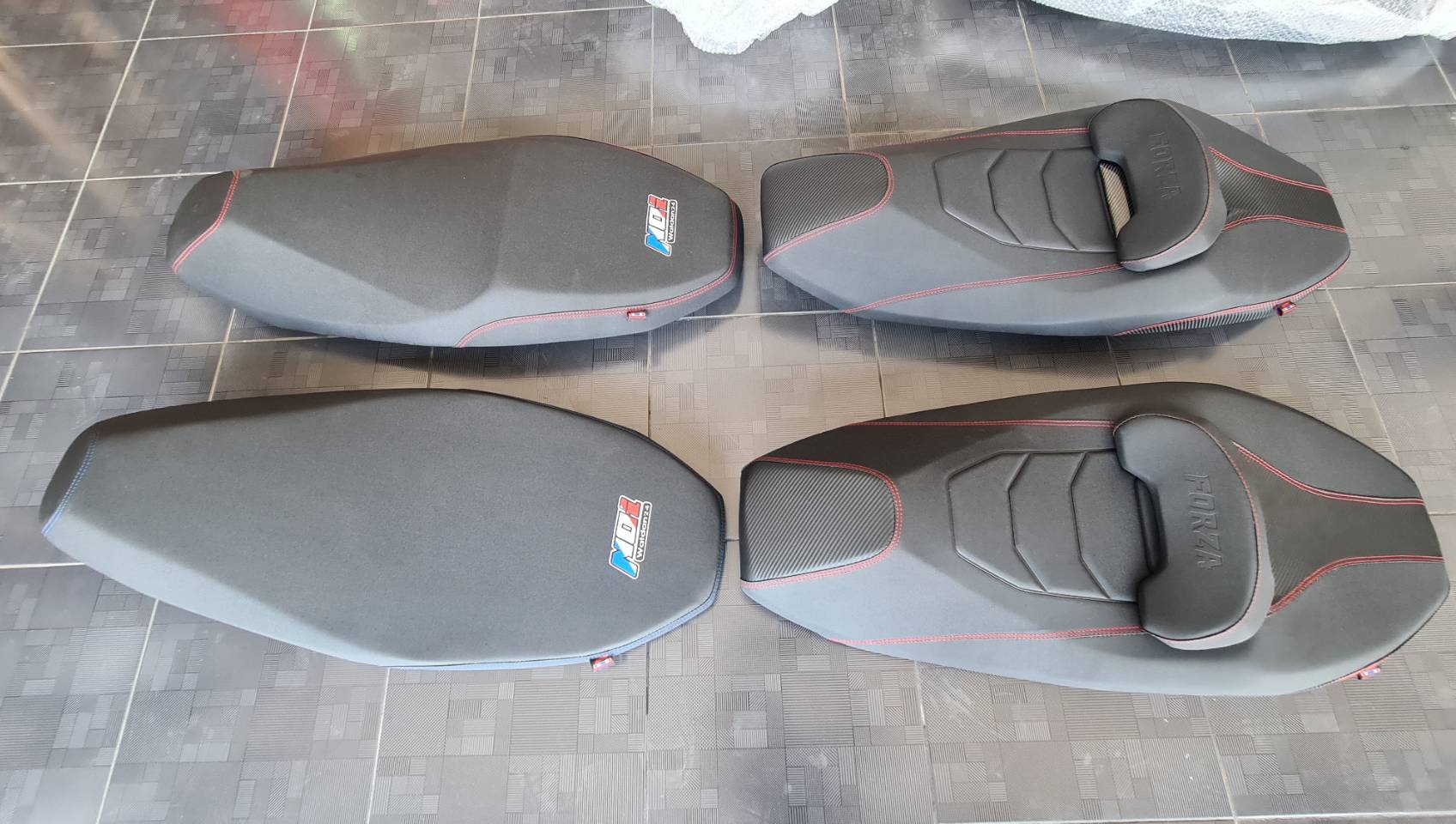 ✅เบาะทรง sport มีหมอนคาร์บอน ราคา 4500 บาท ✅เบาะทรง sport มีหมอนไม่มีคาร์บอน ราคา 4000 บาท ✅เบาะ 2 ตอน ราคา 3500 บาท ✅เบาะทรงกระดาน ราคา 3500 บาท