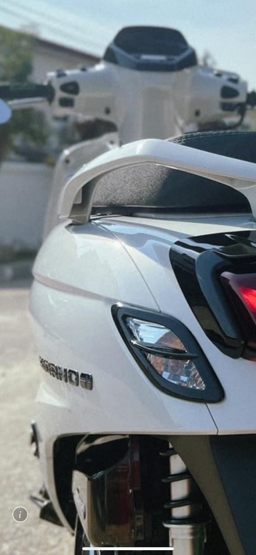 คิวไฟหน้าหลัง4ชิ้น GIORNO+ 4ชิ้นสีดำ ราคา400