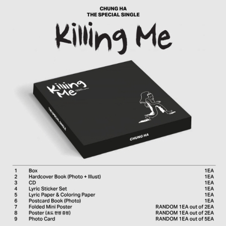 [PRE-ORDER] CHUNG HA - The Special Single Album "KILLING ME"