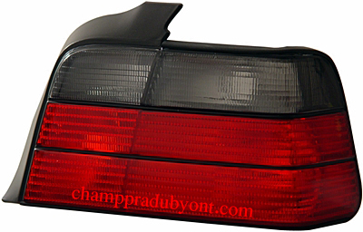 ไฟท้าย BMW 3 SERIES E36 91-00 4D SMOKE แดง