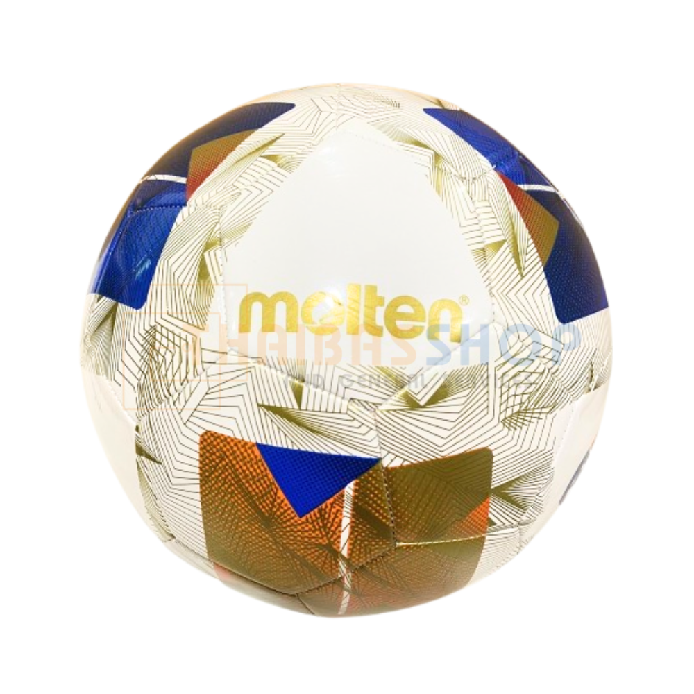 (ของแท้ 100%) ฟุตบอล Molten รุ่น F5N1000-TH ลูกฟุตบอลหนังเย็บ TPU เบอร์ 5 ลายช้างศึก คิงส์คัพ รุ่นใหม่