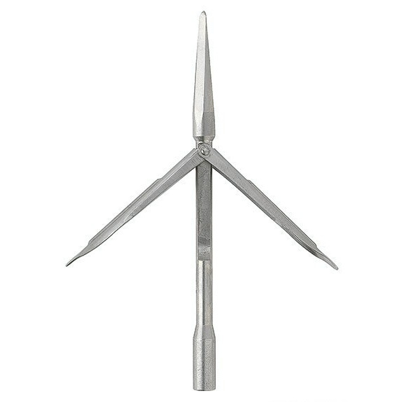 หัวฉมวก 2 เงี่ยง Salvimar Martin Stainless Steel Tricuspid เกลียว M7