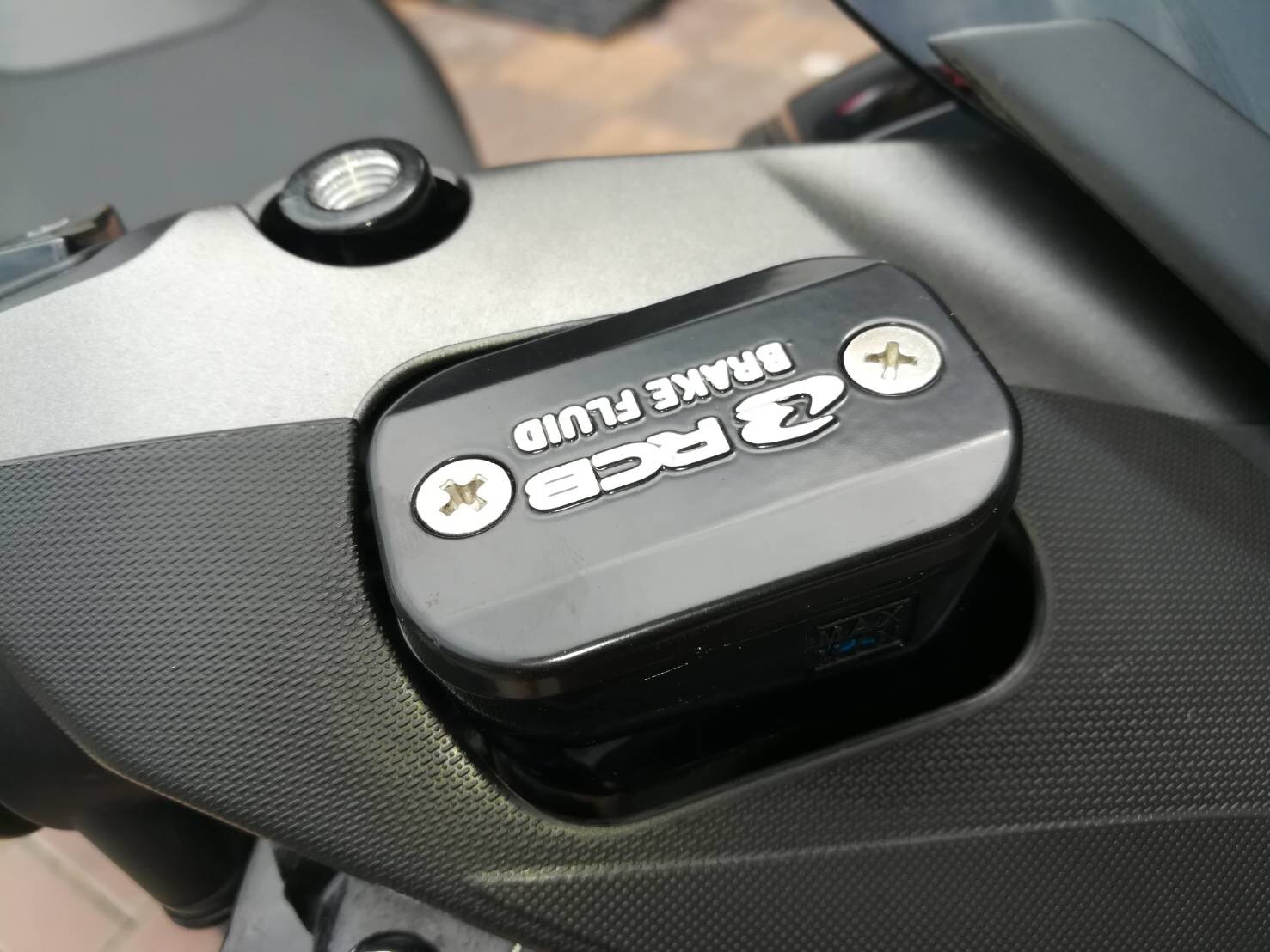 ปั้มตู้ปลา racingboy 12.7mm E3 ใส่รถ AEROX ไม่ติดเปลือก ราคา700