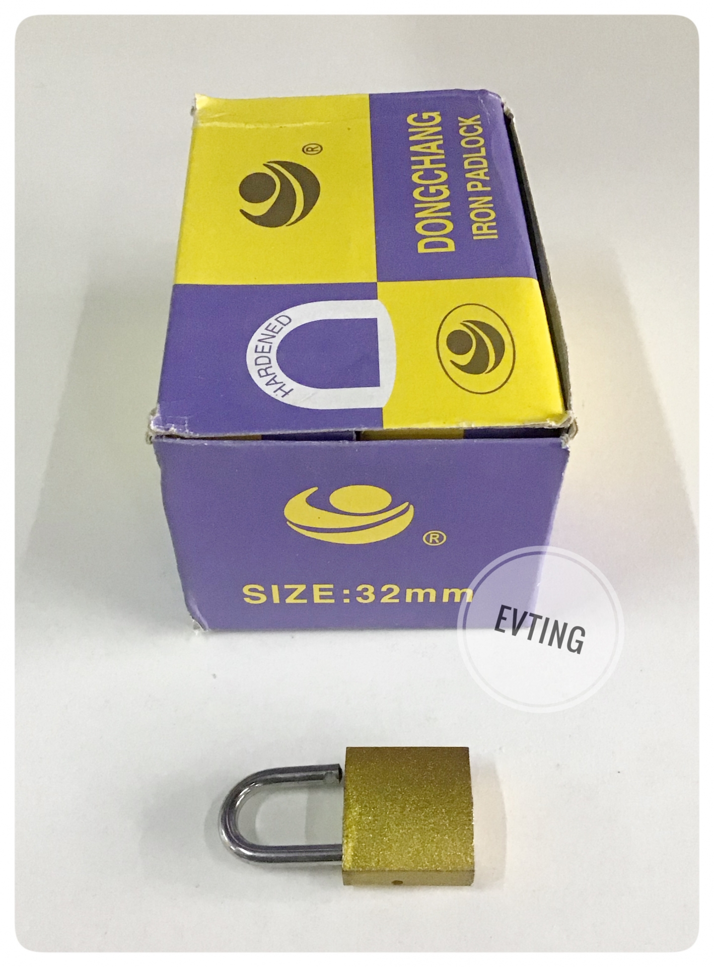 กุญแจ 32 ทองชุบ สั้น