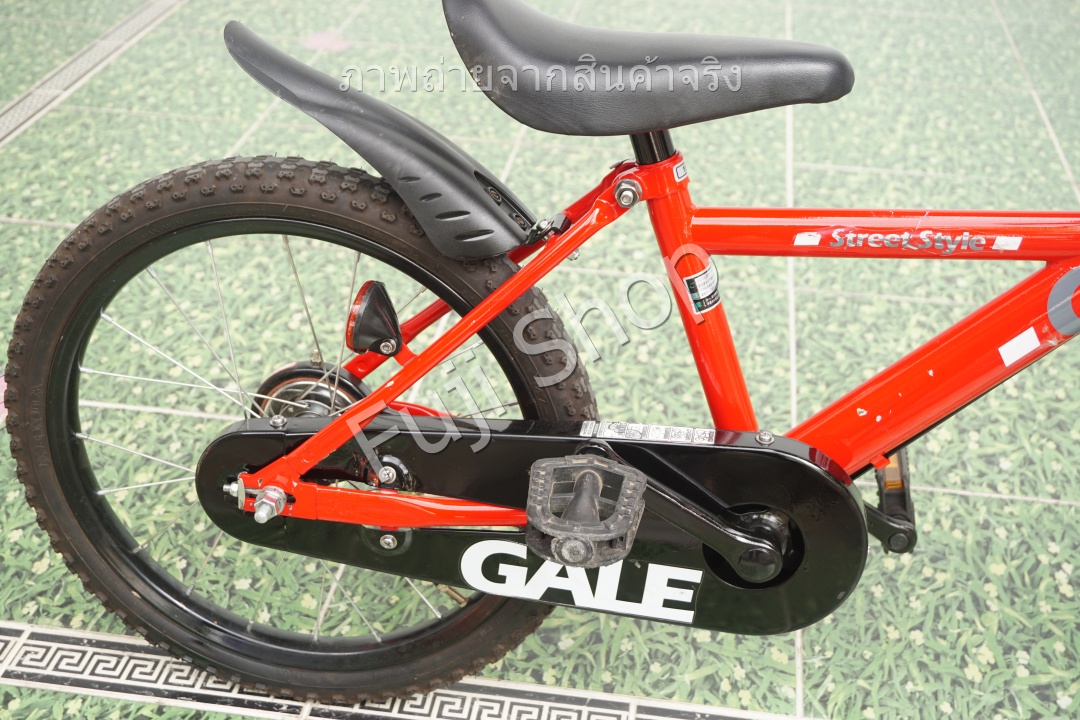 จักรยานเด็กญี่ปุ่น - ล้อ 18 นิ้ว - ไม่มีเกียร์ - สีแดง [จักรยานมือสอง]