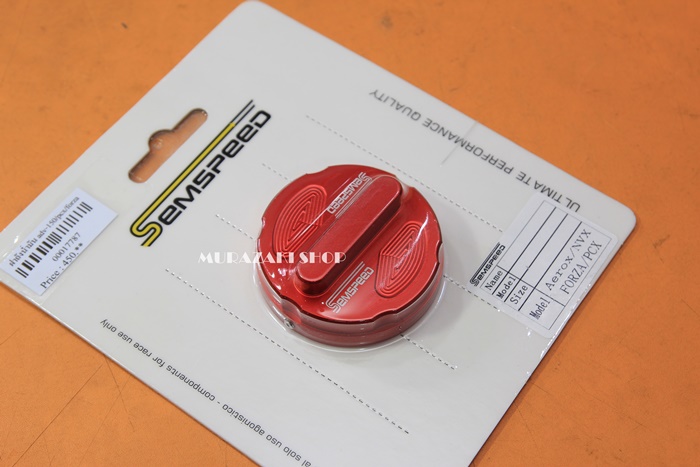 ครอบฝาถังน้ำมัน Honda ADV AEROX PCX Forza SEMSPEED