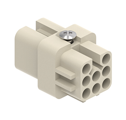 ILME รุ่น CDF 07 Female Insert heavy duty connector 7Pole 10A 250V size 21.21