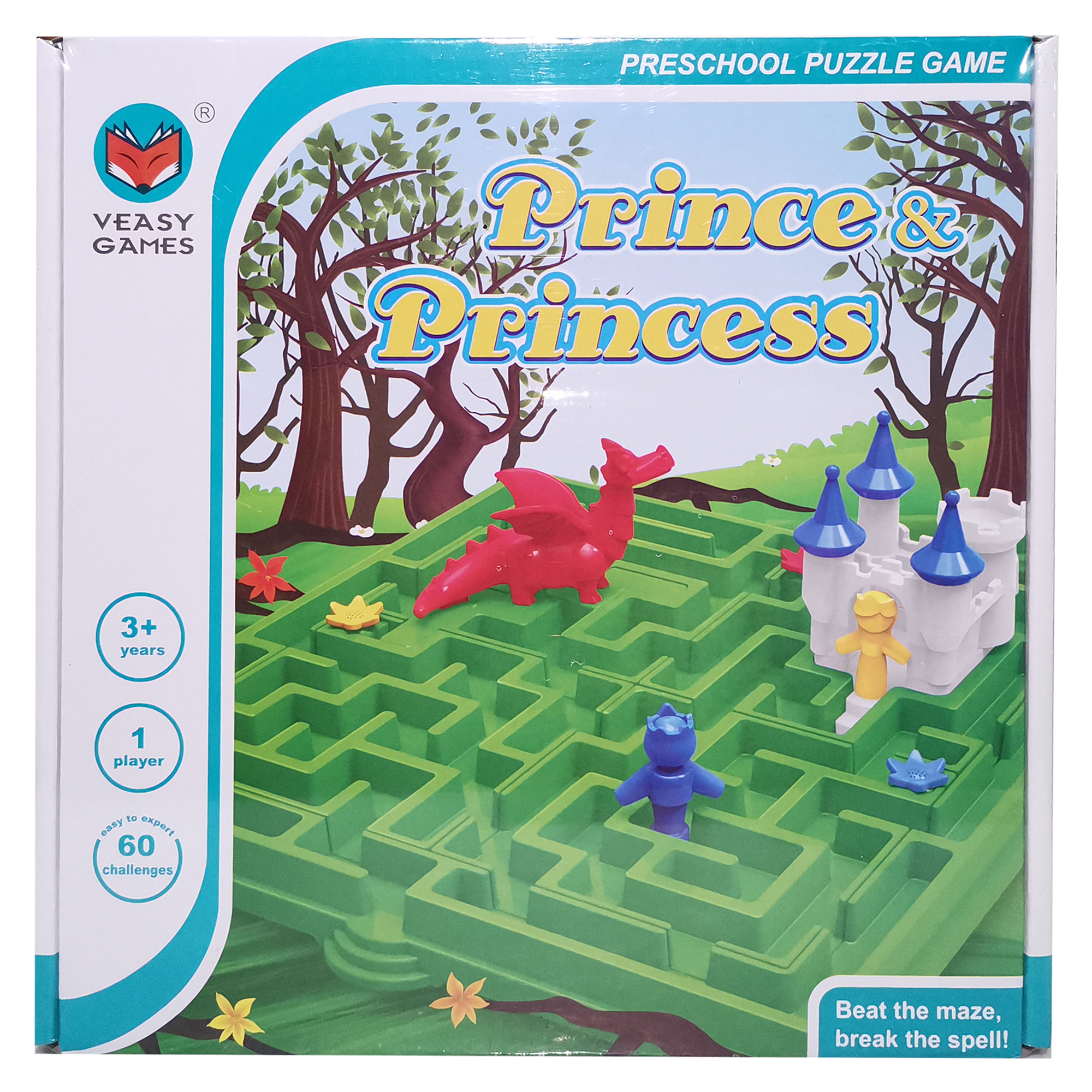 Game Puzzle Prince & Princess Sleeping beauty and Prince Logic เกมเจ้าชายและเจ้าหญิงเขาวงกต เกมปริศนา ฝึกความคิด พัฒนาIQ สมาธิ