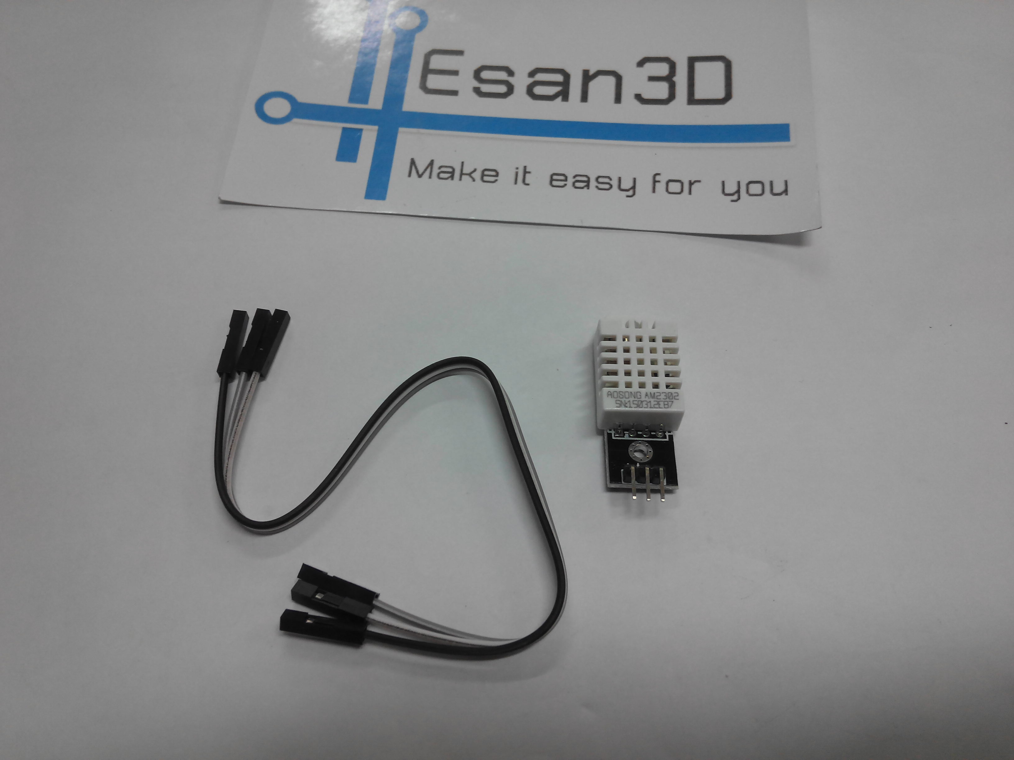 DHT22 Digital Temperature and Humidity Sensor AM2302 + PCB with Cable