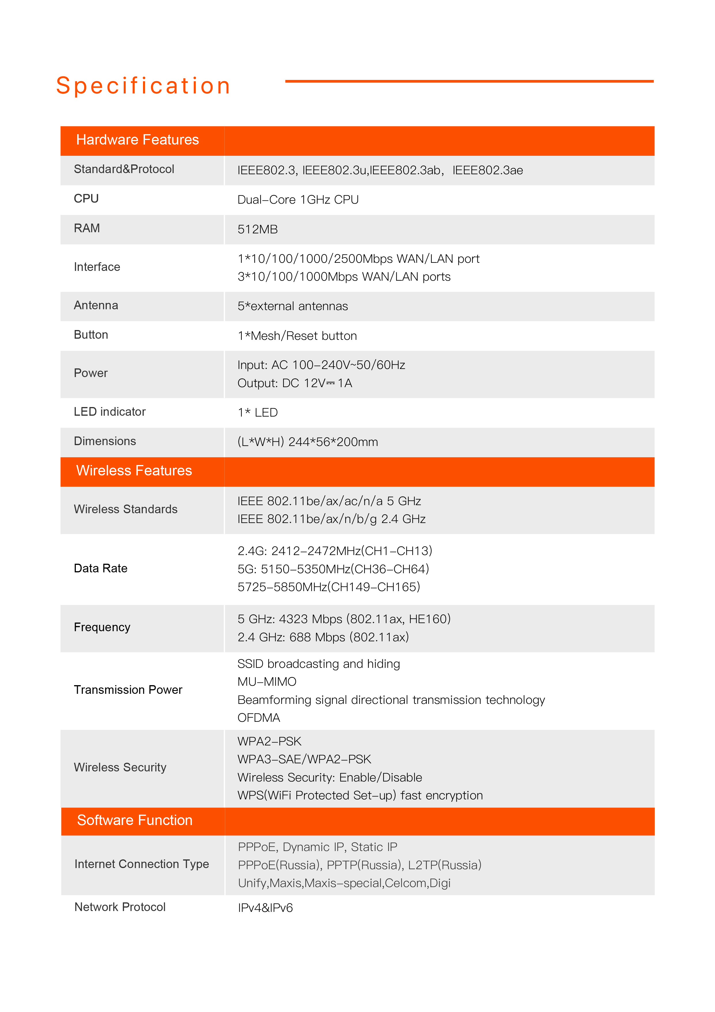 TENDA TE6L PRO : BE5100 Dual-Band Wi-Fi 7 Router(2.5GE) BY BILLIONAIRE SECURETECH TE6L PRO