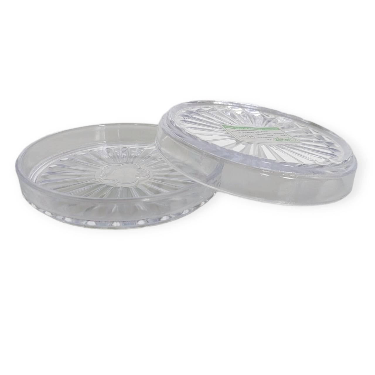 จานรองแก้วเดี่ยว (PMP) 8ซม