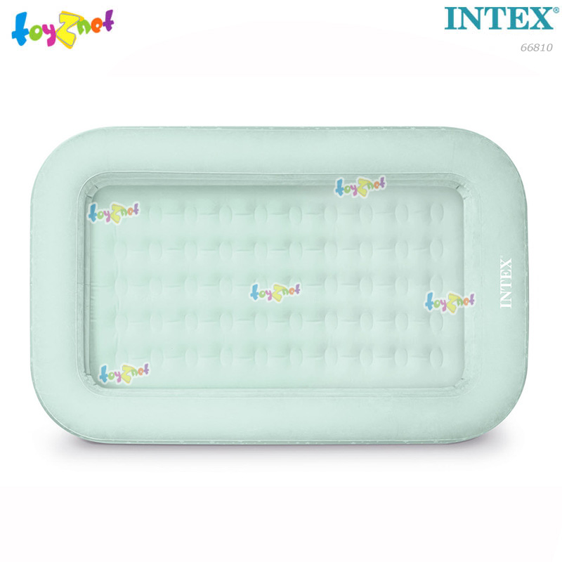 Intex Kidz Travel Airbed Set w/DQI Air Pump 107x168x25 cm beige Color (Pattern Star) no.66810