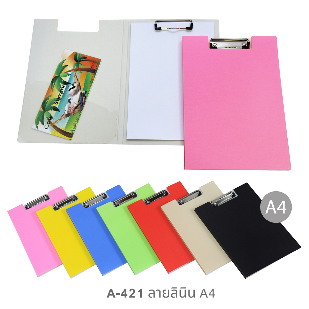 Clipboard Folders Assorted Colors