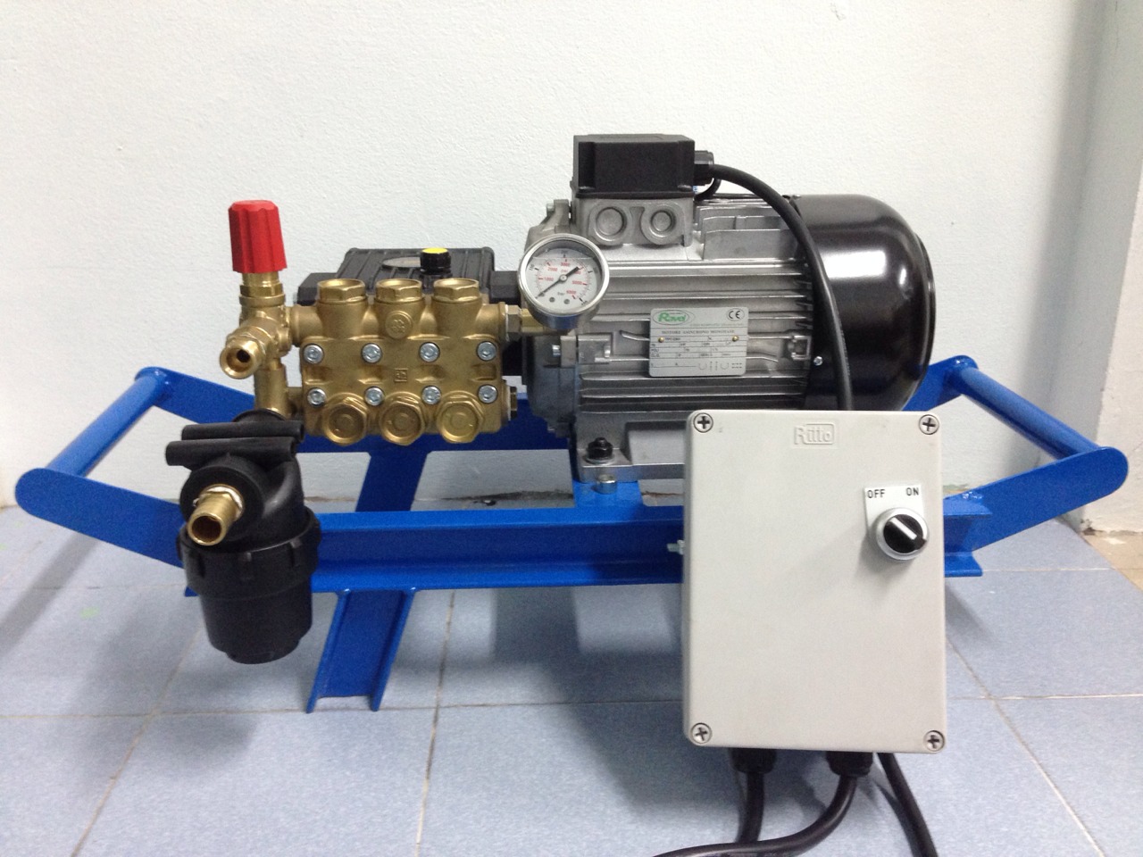 เครื่องฉีดน้ำแรงดันสูง INTERPUMP W98 (ITALY SET)