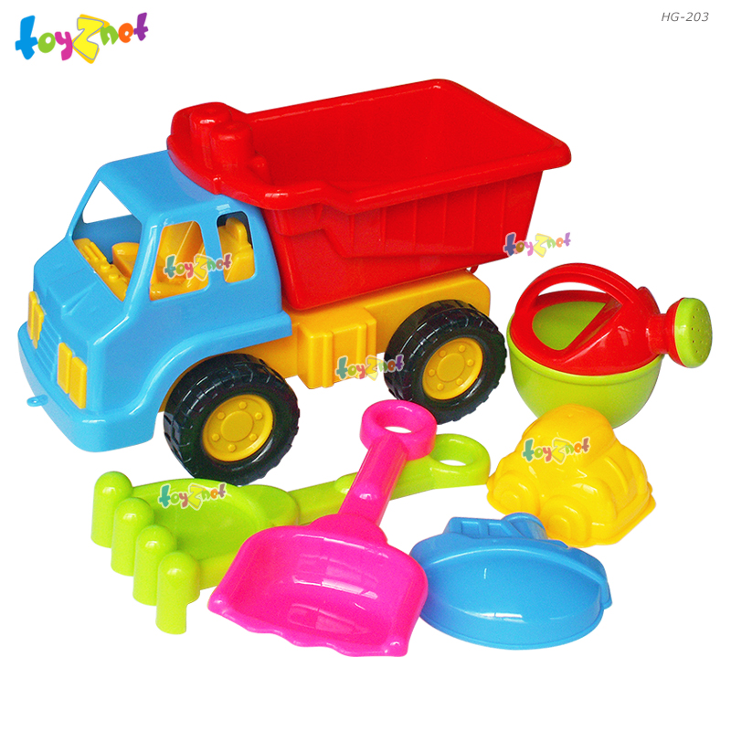 Toyznet ชุดตักทรายรถบรรทุกดิน รุ่น HG-203