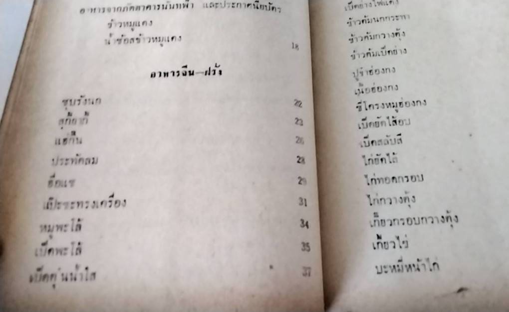 อาหาร ฉบับได้รับพระราชทานชนะการประกวดและอยู่ในความนิยม