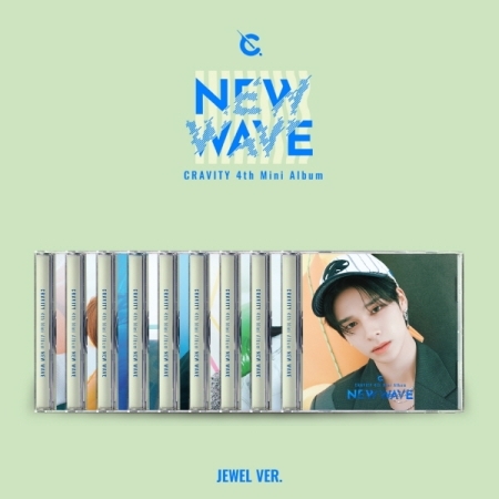 [PRE-ORDER] CRAVITY - 4th Mini Album "NEW WAVE" (Jewel ver.)