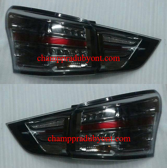 ไฟท้าย ISUZU MU-X 14-16 SMOKE LED ลาย BENZ
