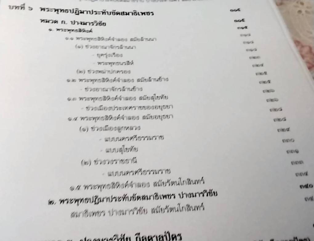 ลักษณะไทย พระพุทธปฏิมา