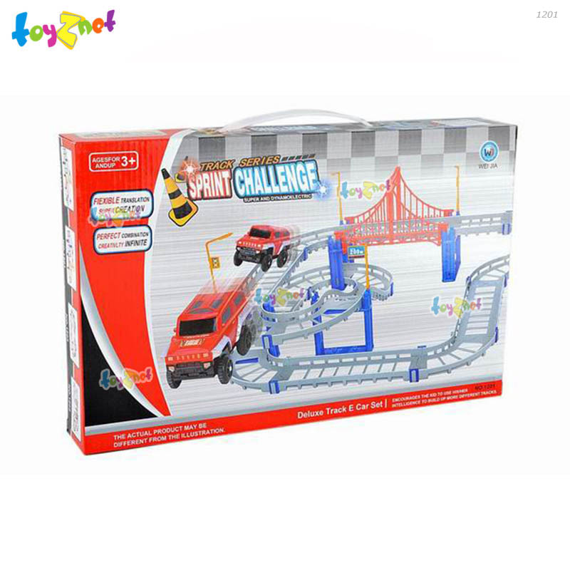 Toyznet B/O TRACK SERIES SPRINT CHALLENGE (RED) No.1201