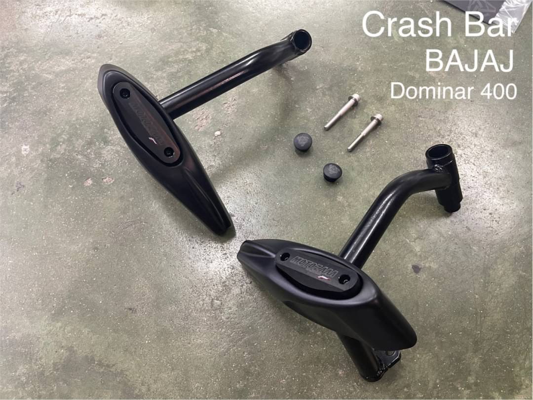 Bajaj Dominar400 1.ชิวหน้า 1700฿ 2.การ์ดครอบถังน้ำมัน ลายเคฟล่า 1700฿ 3.แคชบาร์ 2700฿ 4.แร็คท้าย 3100฿ 5.แร็คท้าย+แร็คกระเป๋า 4950฿