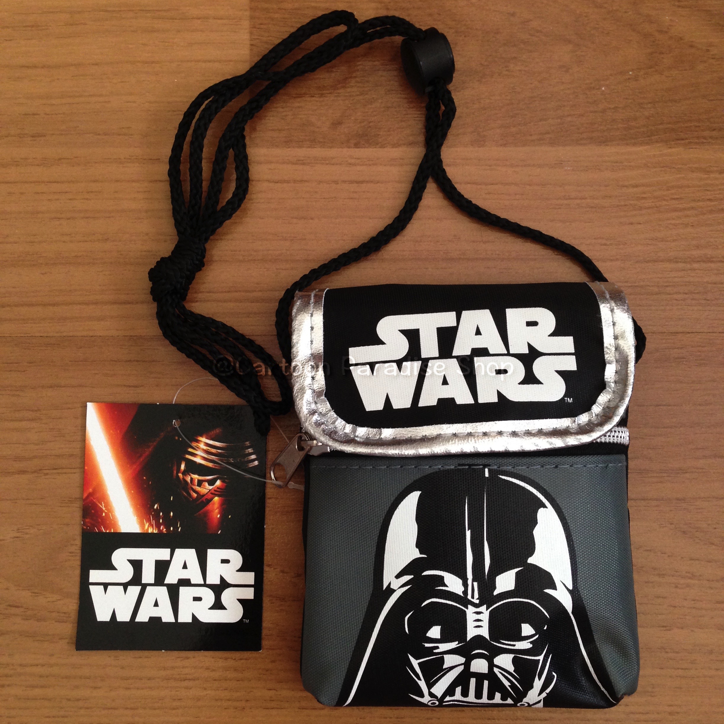 กระเป๋าสะพายข้าง กระเป๋าคล้องคอ กระเป๋าใส่มือถือ สตาร์ วอร์ Star Wars Vader Shoulder Bag Sling Bag