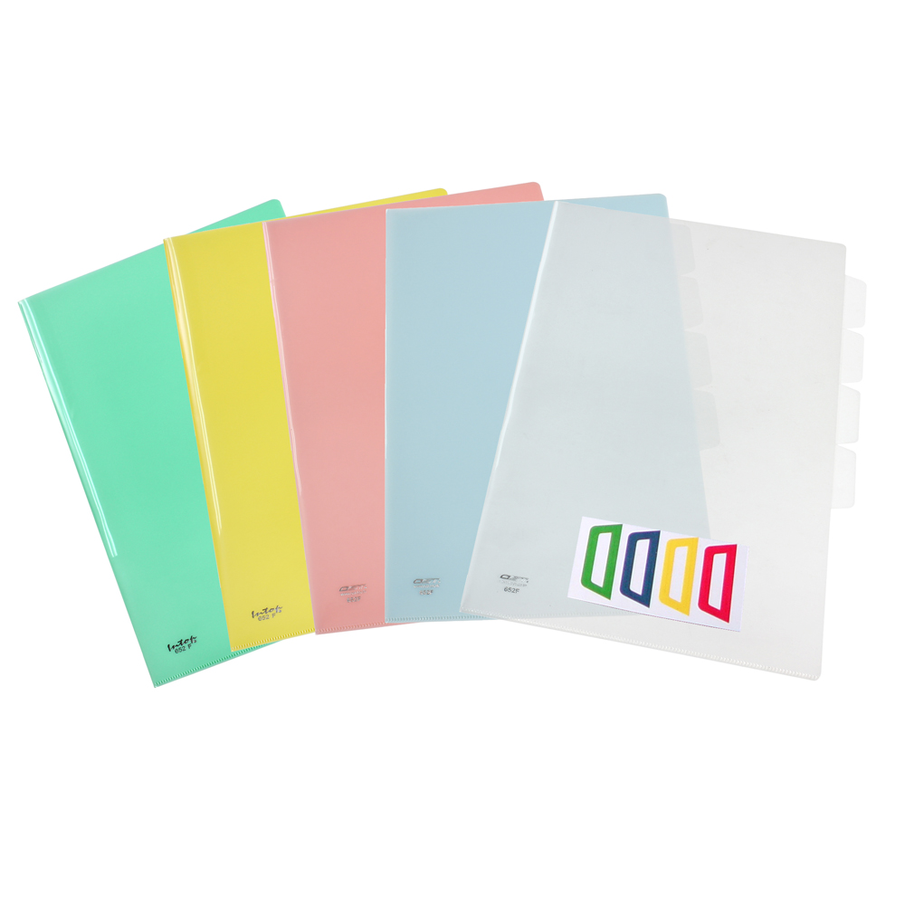 L Type Folder 3 Pocket with Index F4 652F
