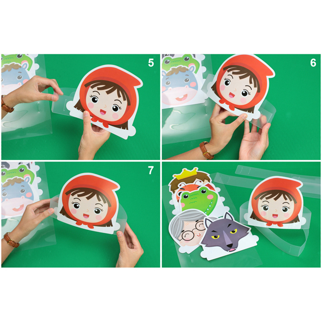 ประกอบสายรัด หน้ากากเล่านิทาน Storytime Masks ET-570