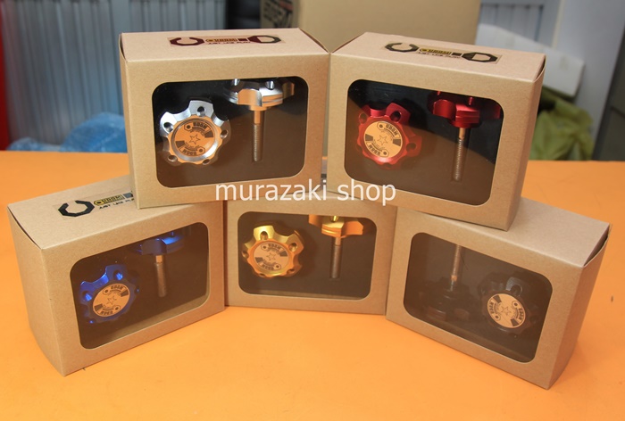 ลูกบิด แฮนด์แต่ง พับได้ U DOM KARNCHANG มีสี ทอง เงิน ดำ แดง น้ำเงิน ราคา1550