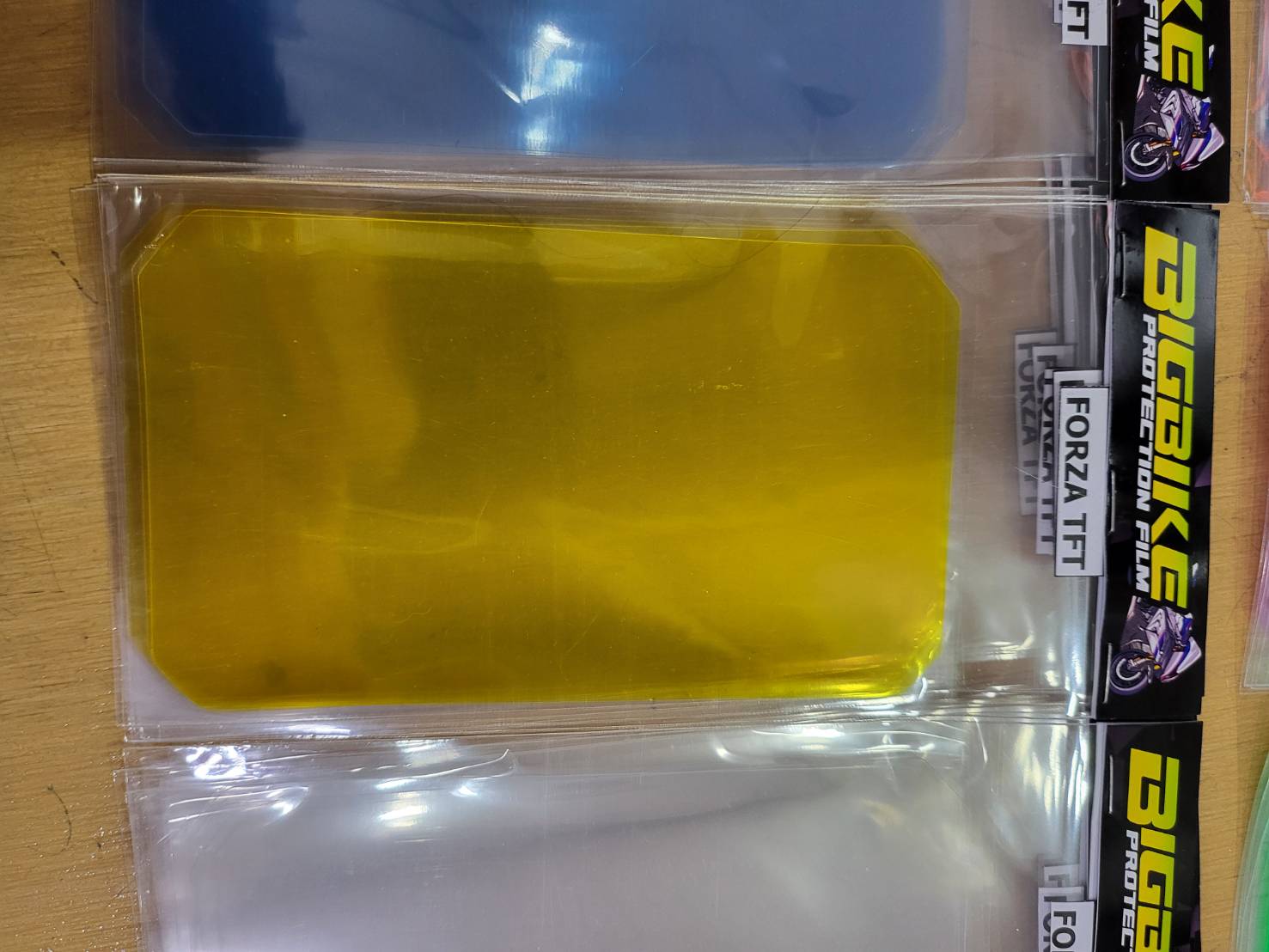 ฟิลม์กันรอยหน้าปัด ALL NEW FORZA 350 จอ TFT มีสีม่วง เขียว แดง ใส รุ้ง เหลือง น้ำเงิน ชา