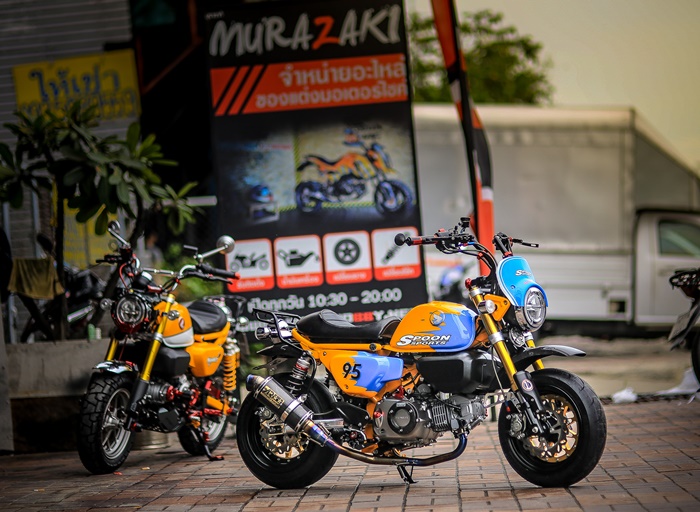 ชุดเกียร์โยงจาก Kamui HONDA MONKEY 125 MSX 125-SF