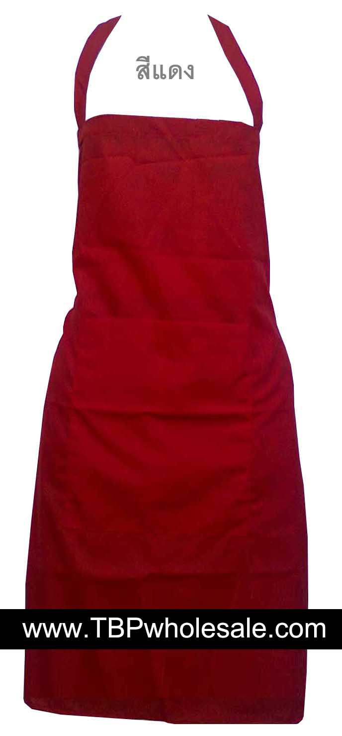 AP-001===ราคาส่ง 45 บาทต่อผืน ขั้นต่ำ 100 ผืน ผ้ากันเปื้อนเนื้อผ้าโทเรมีกระเป๋าหน้าคล้องคอและสายคาดเอว (มีหลายสีให้เลือก) Tel:081-0110084/02-3972066