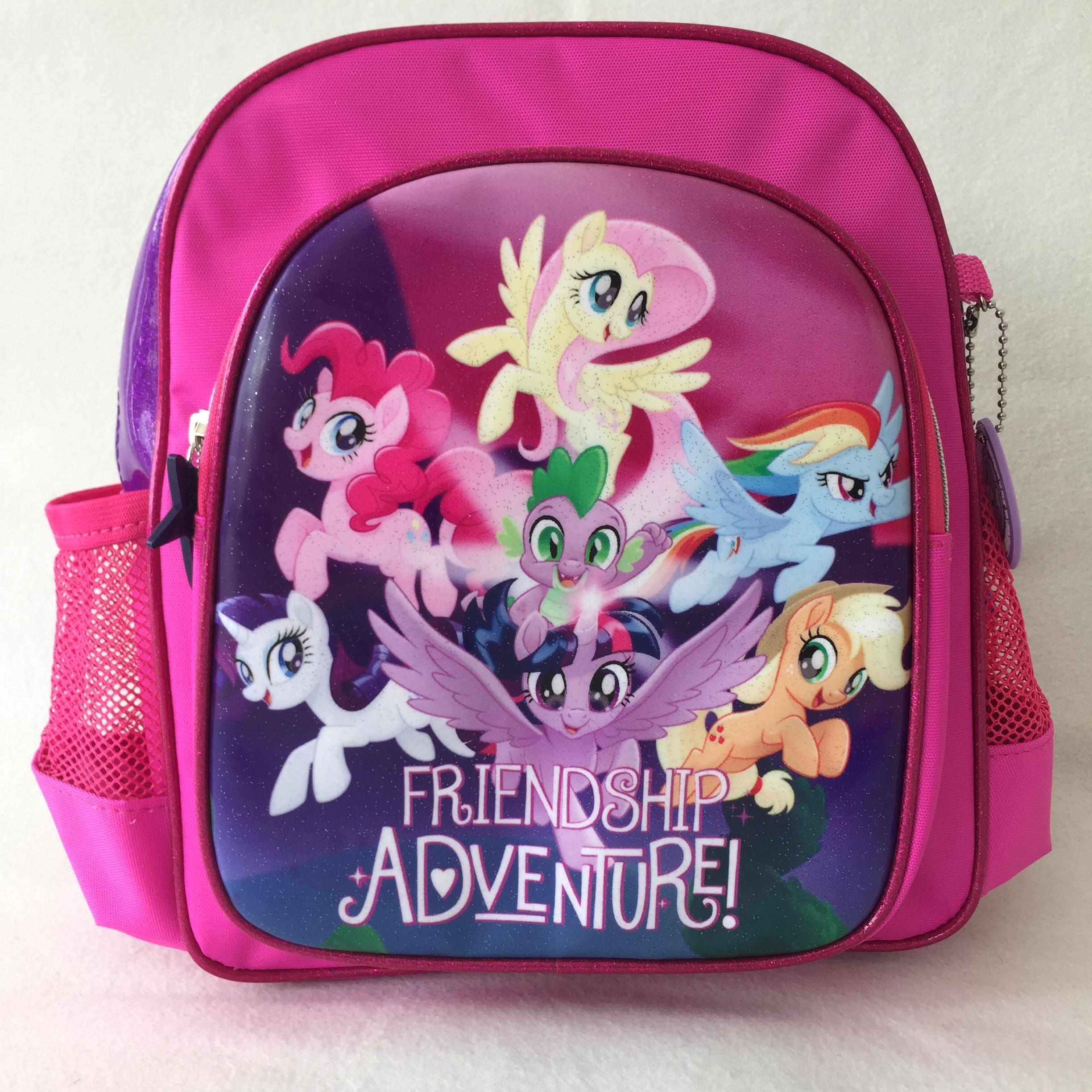 โพนี กระเป๋าเป้ 10 นิ้ว โพนี่ My Little Pony Backpack กระเป๋าสะพาย กระเป๋านักเรียน กระเป๋าเด็ก ชมพู 10 นิ้ว