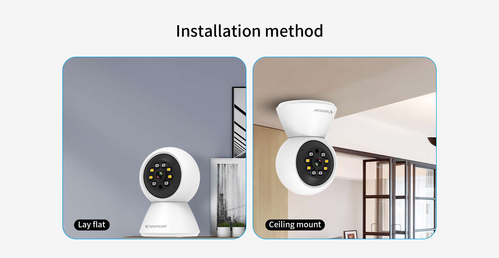 Vstarcam C991 กล้องวงจรปิดระบบ IP WIFI 2 MP Color Night Vision มีไมค์และลำโพงในตัว BY BILLIONAIRE SECURETECH C991