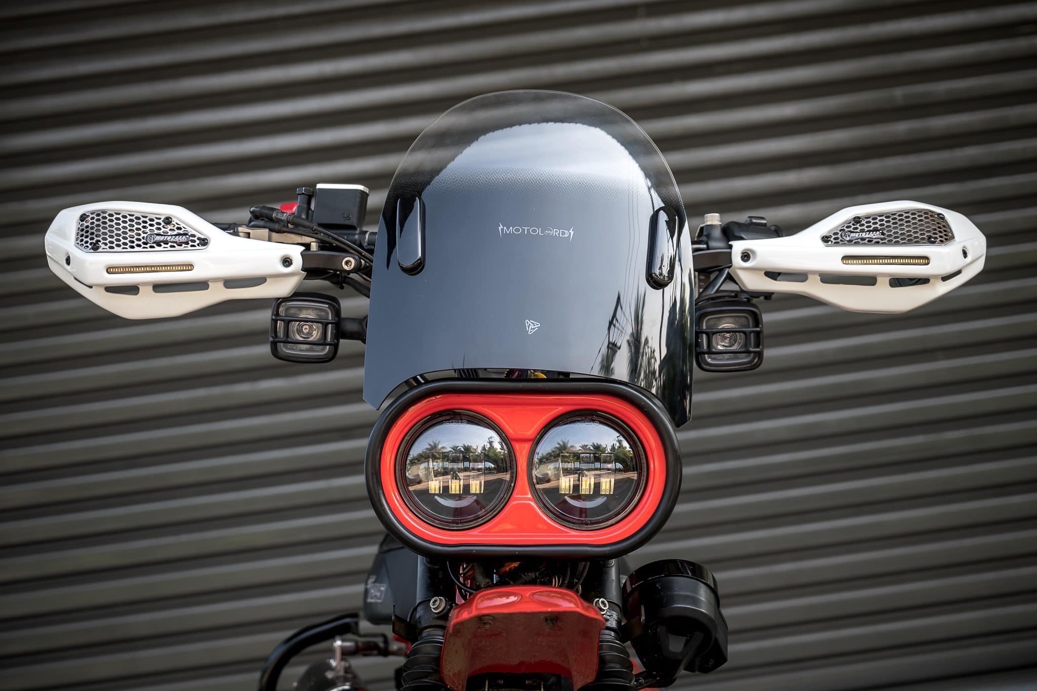 ไฟหน้า CUSTOM CT125 MOTOLORD แบบ A-6500 B-5900 C-7000 D-6400