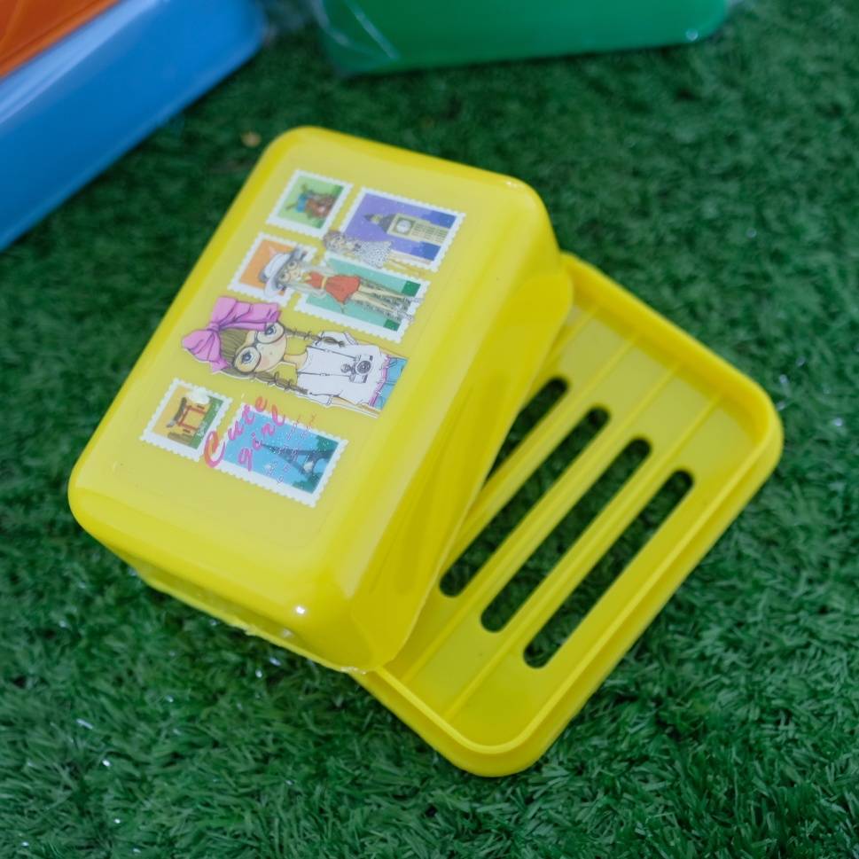 กล่องสบู่แฟนซี สีทึบ, มุก(B)