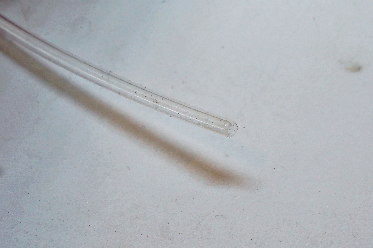 PTFE Teflon Tube ใส สำหรับ 1.75mm (ID2mm OD3mm) ใส่กับ nozzle throat (6 บาท/10cm)